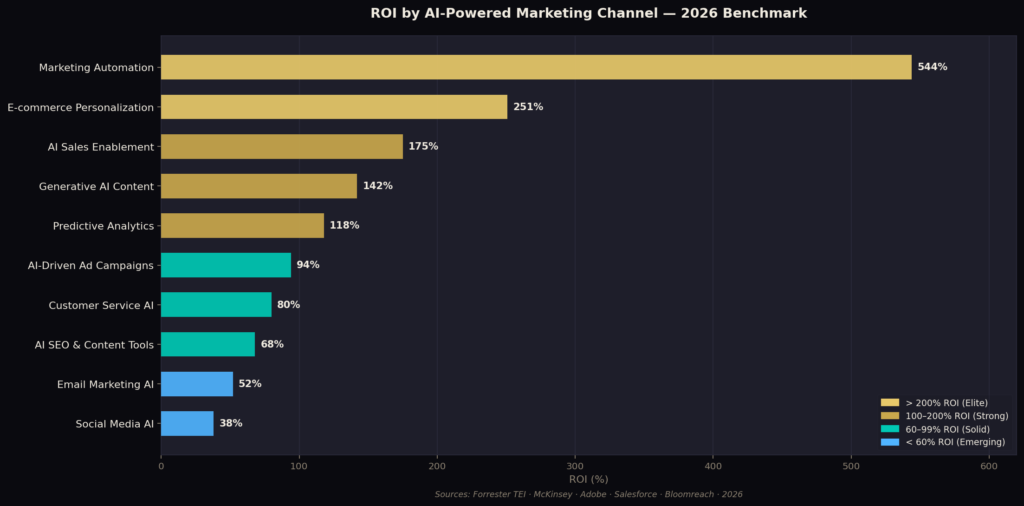 Machine Learning Marketing ROI Statistics
