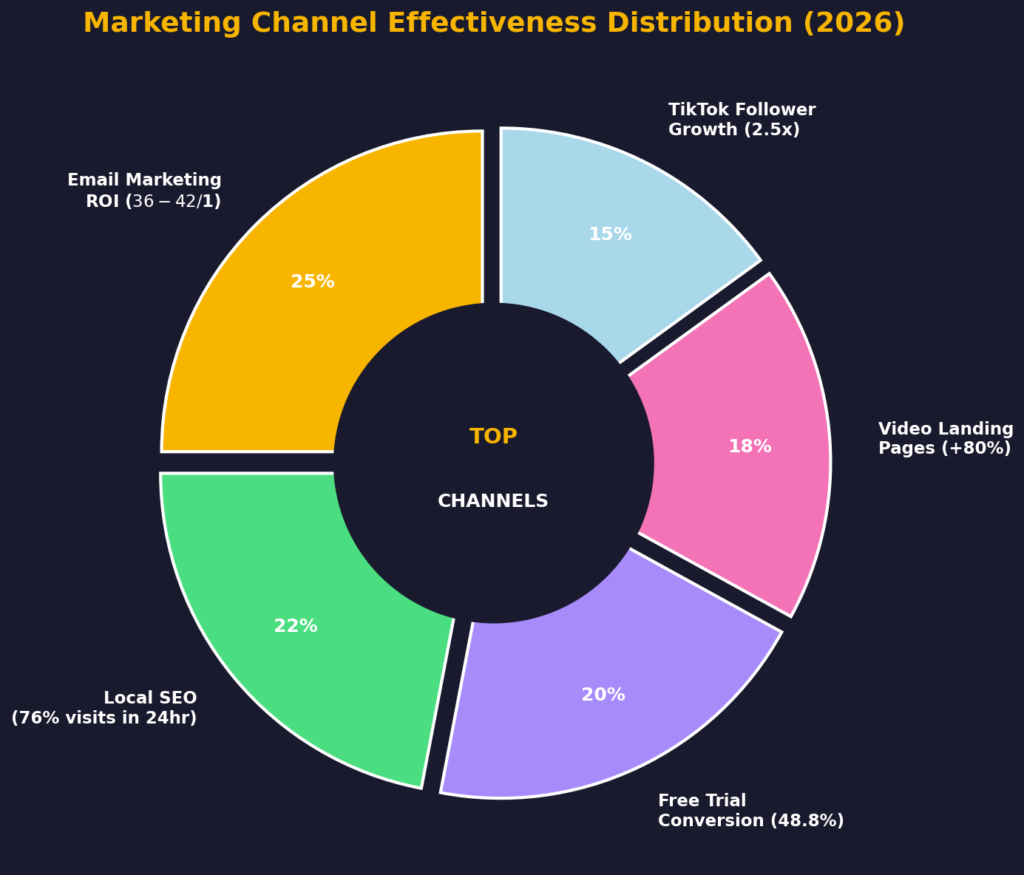 graph2_marketing_channels Dance training marketing statistics