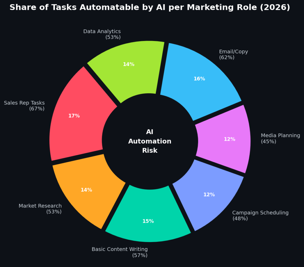 AI Replacing Marketing Jobs Statistics