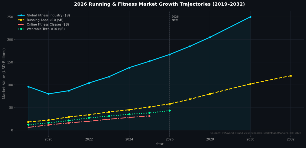 Running training marketing statistics