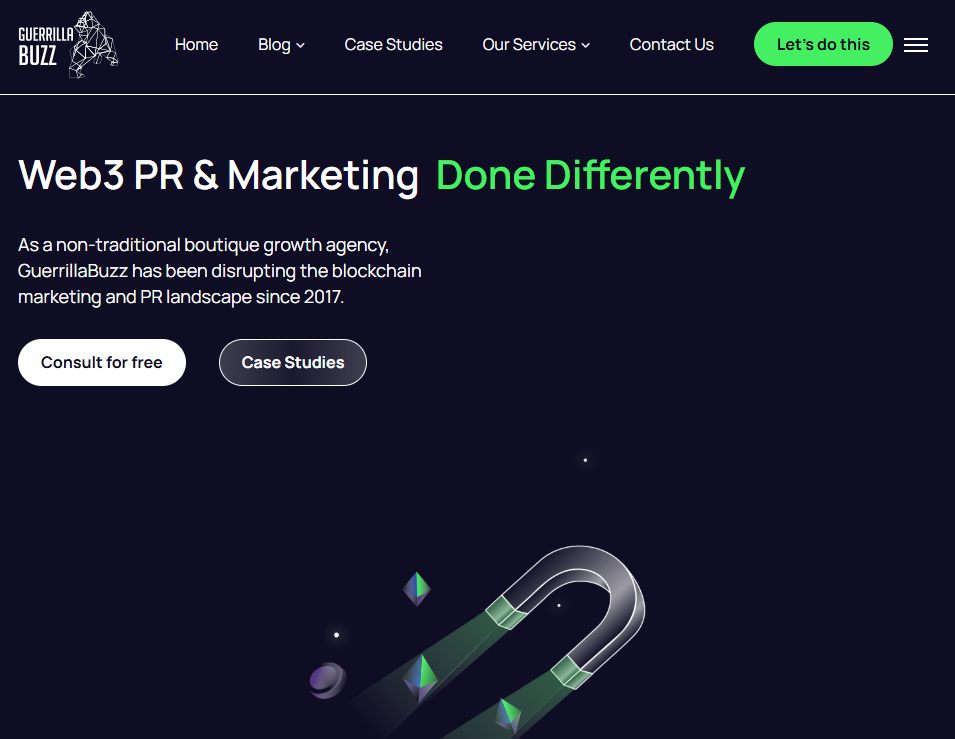guerilla buzz TOP CRYPTO INFLUENCER MARKETING COMPANIES
