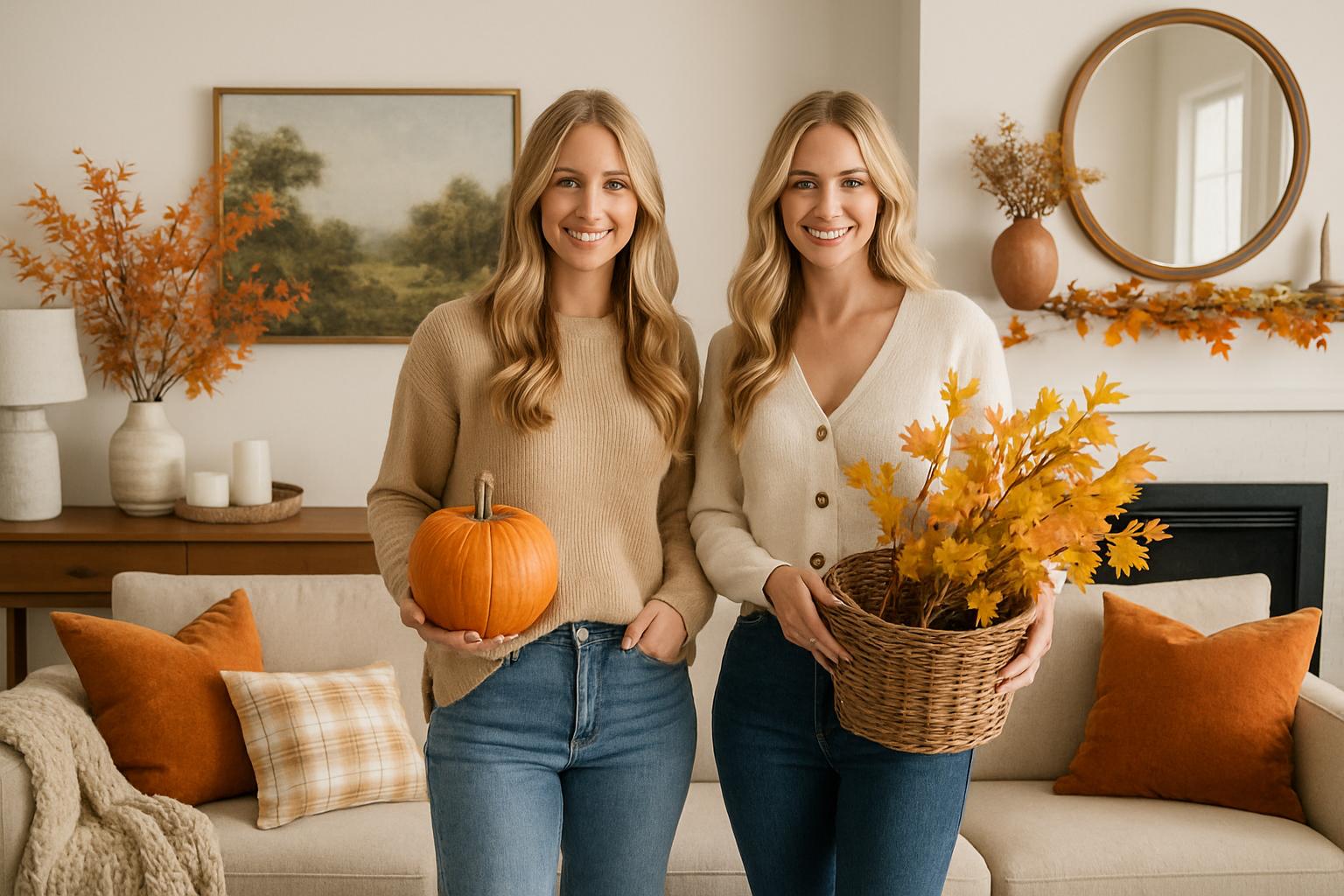 home decor influencers with seasonal updates