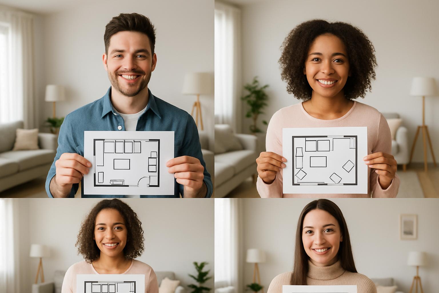 home design influencers with room layouts