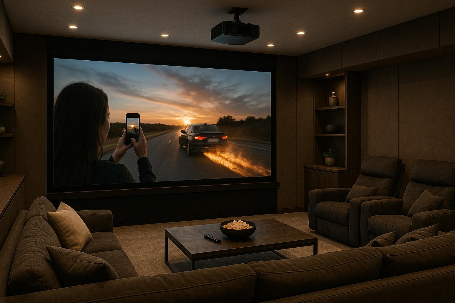 influencers with amazing home theaters