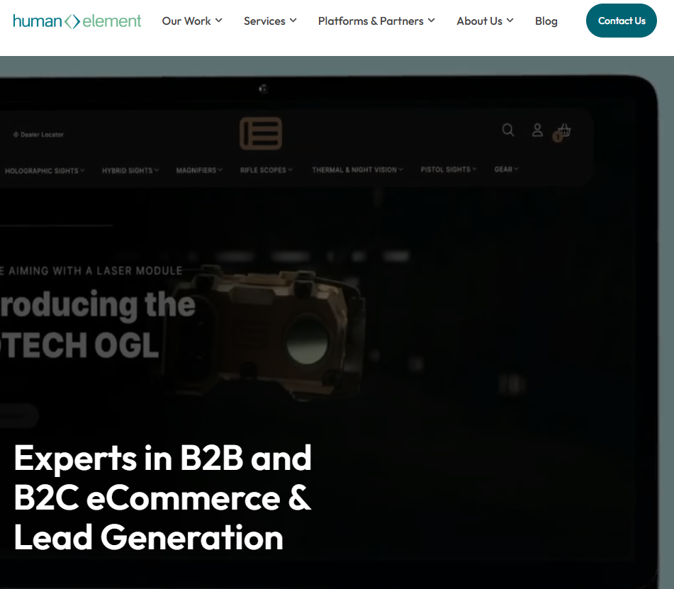 human element TOP MAGENTO PERFORMANCE OPTIMIZATION AGENCIES