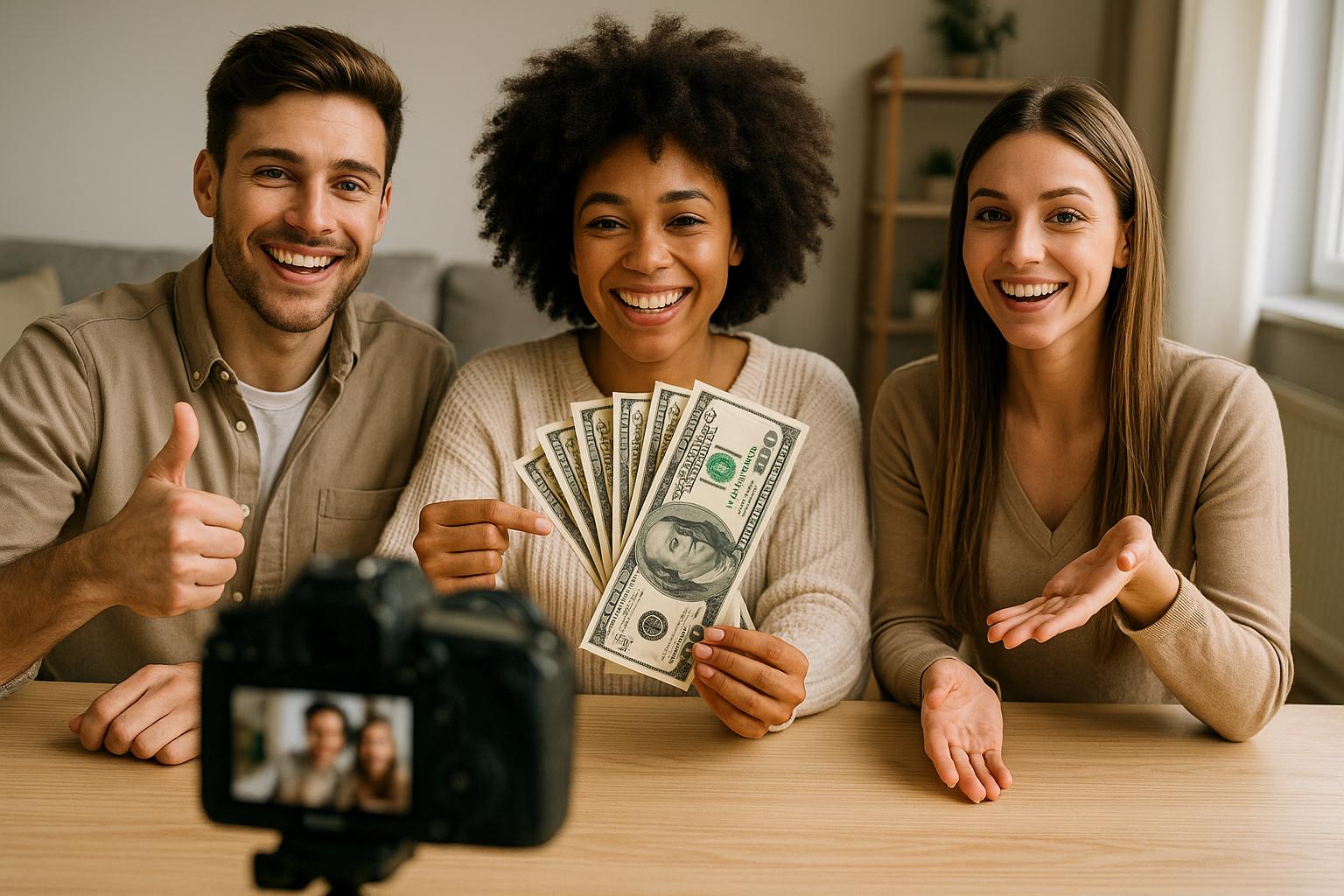 influencers making millions helping others