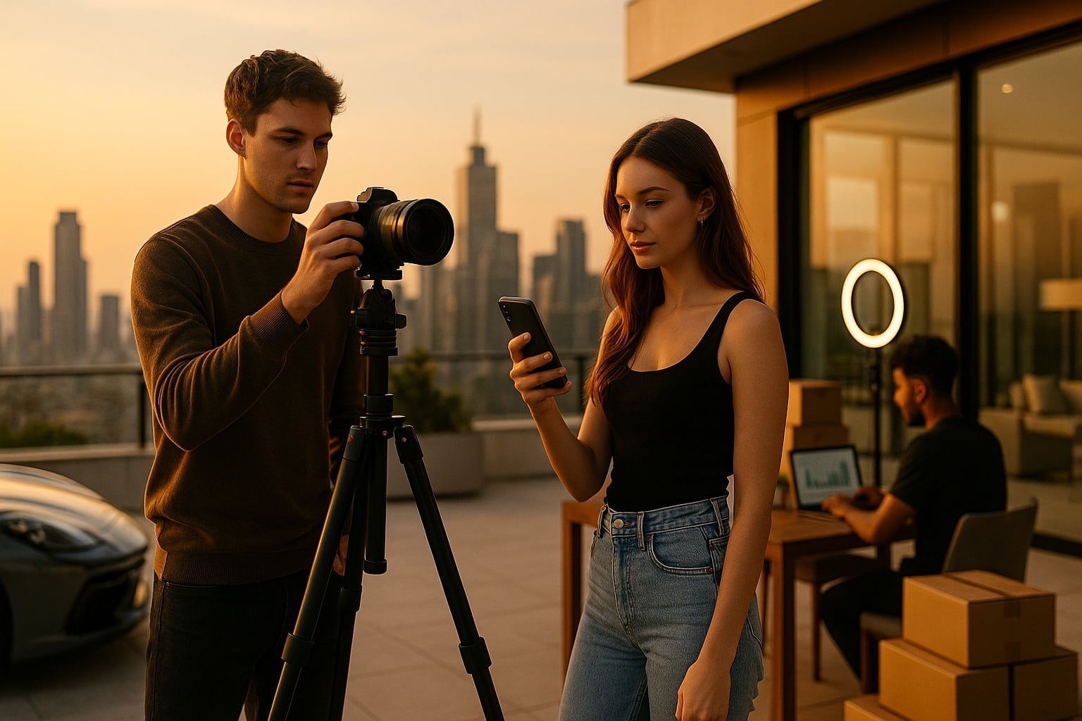 influencers who achieved millionaire status young