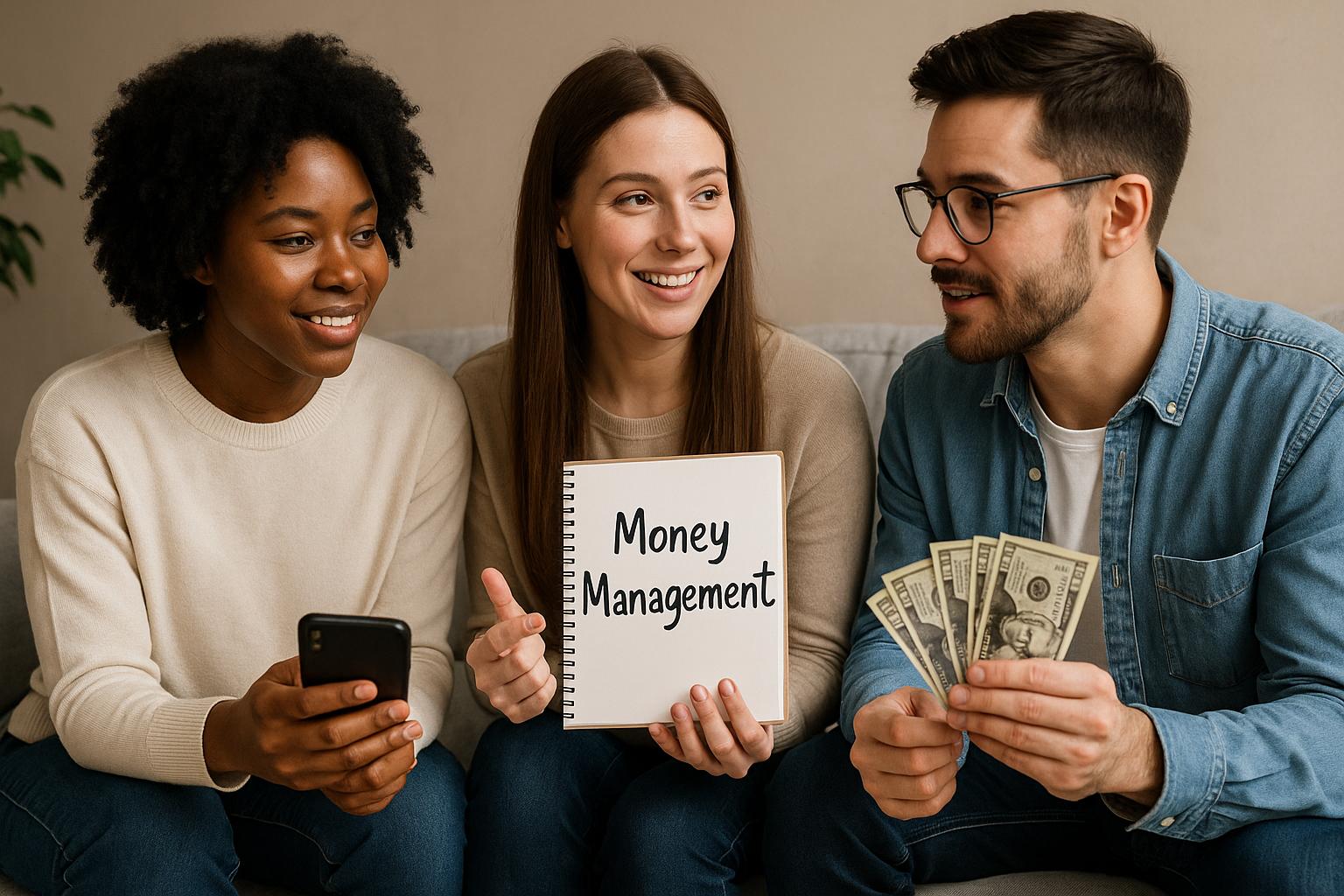 influencers sharing money management tips