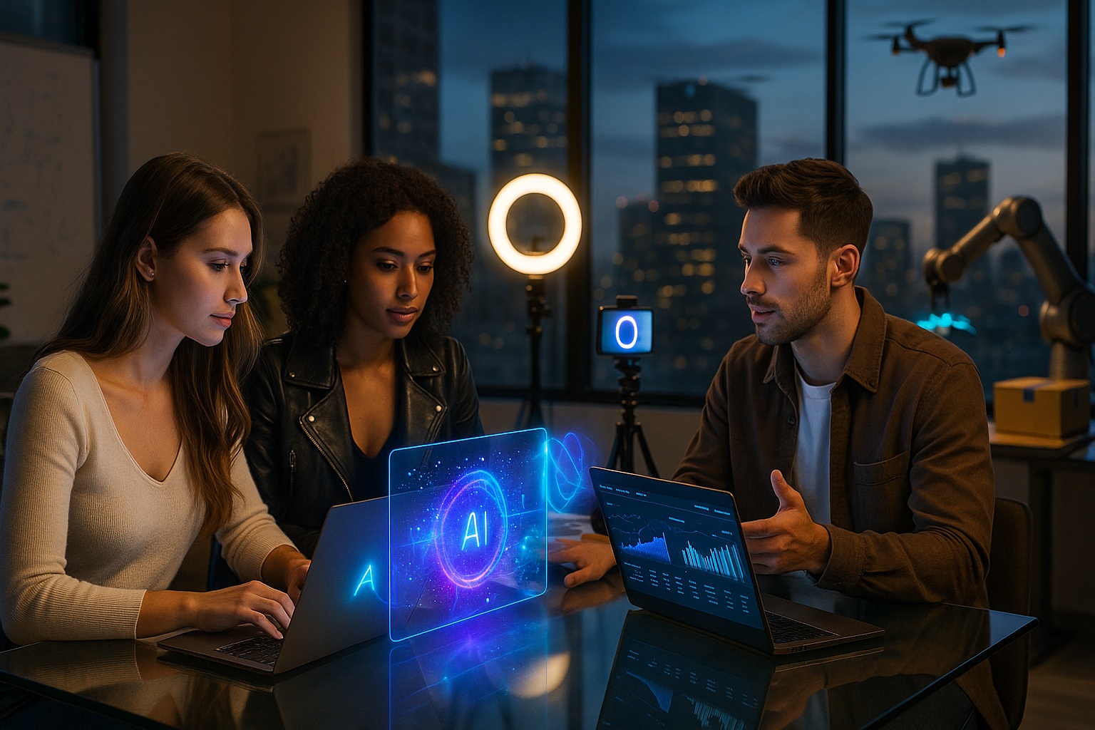 influencers using AI to scale businesses