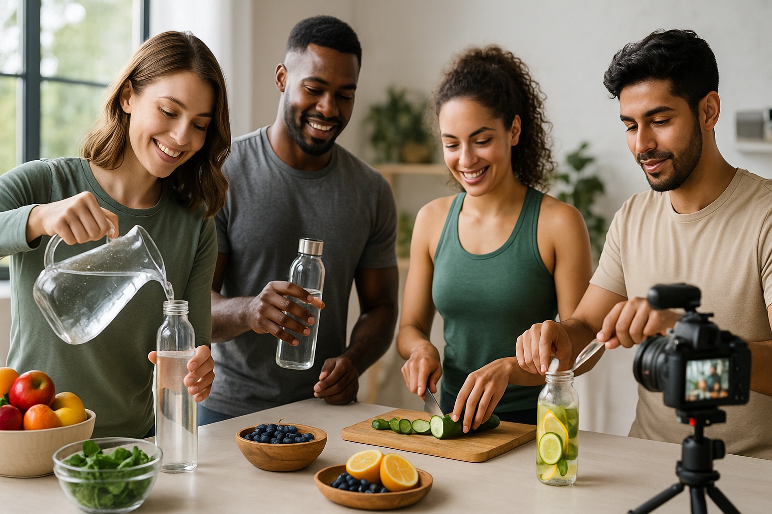 nutrition influencers with hydration advice