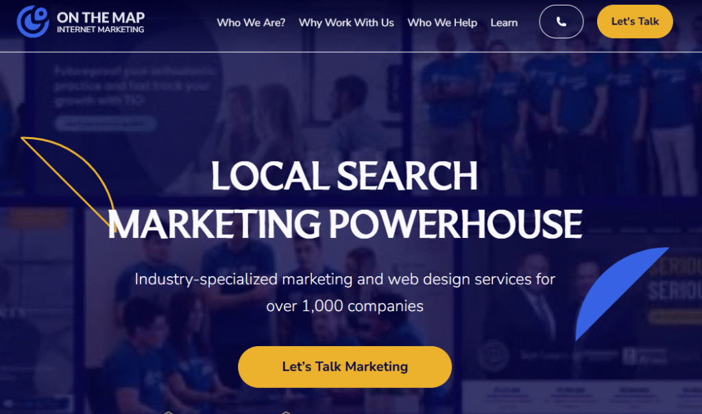 on the map BEST LOCAL SEO SERVICES FOR LANDSCAPERS