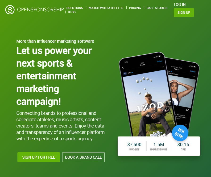 sponsponsorship TOP ATHLETE INFLUENCER MARKETING COMPANIES