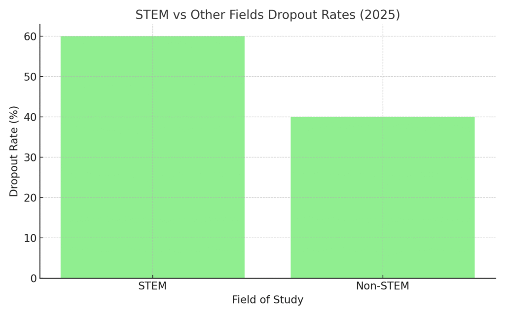 stem_vs_non_stem Dropout Marketing Statistics