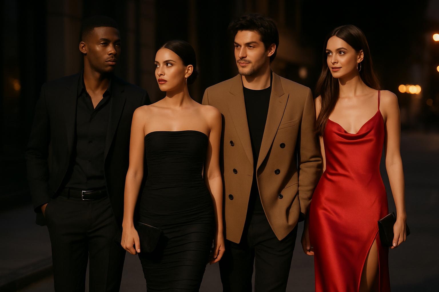 most stylish influencer date night looks