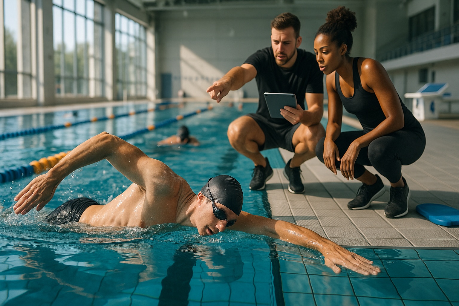 swimming influencers with technique tips