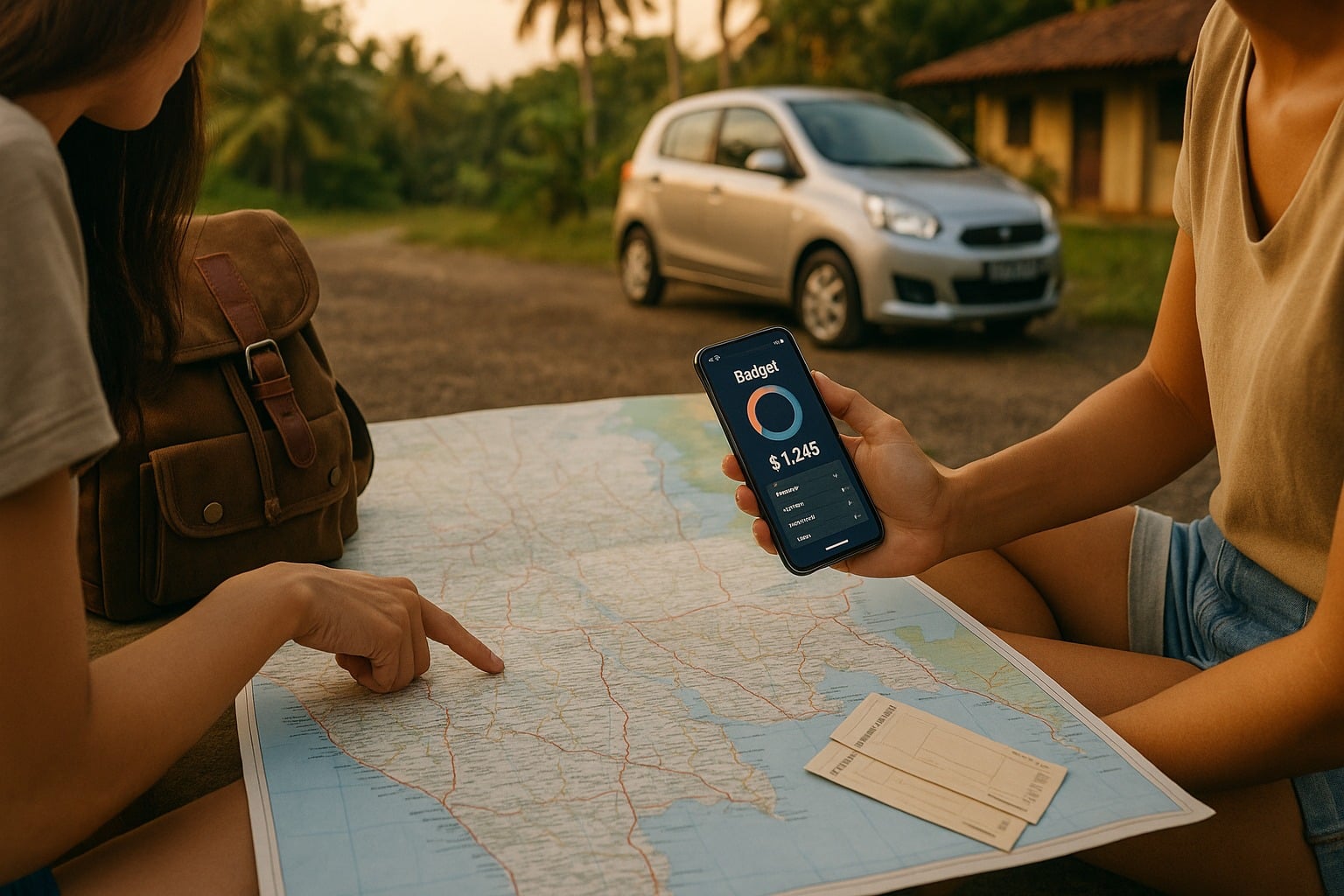 travel influencers with budget trip planning