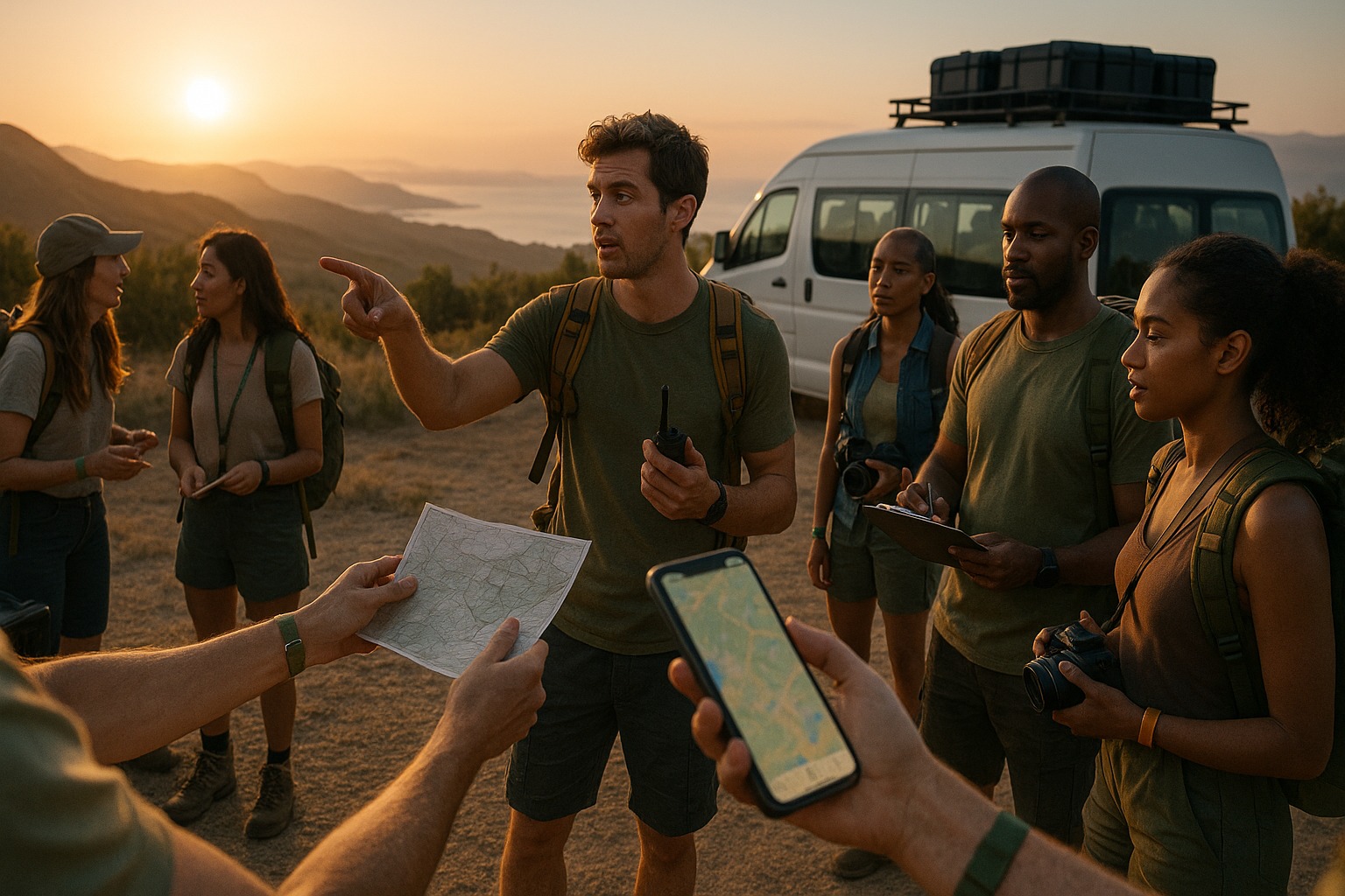 travel influencers with group travel coordination