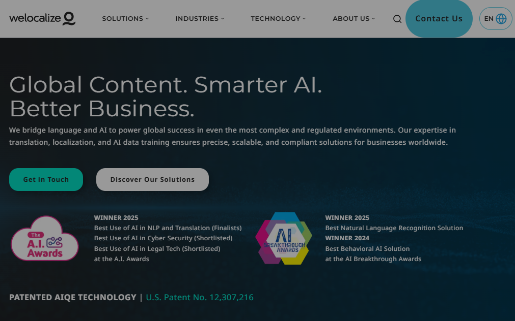 welocalize 1 BEST MULTILINGUAL SEO SERVICES