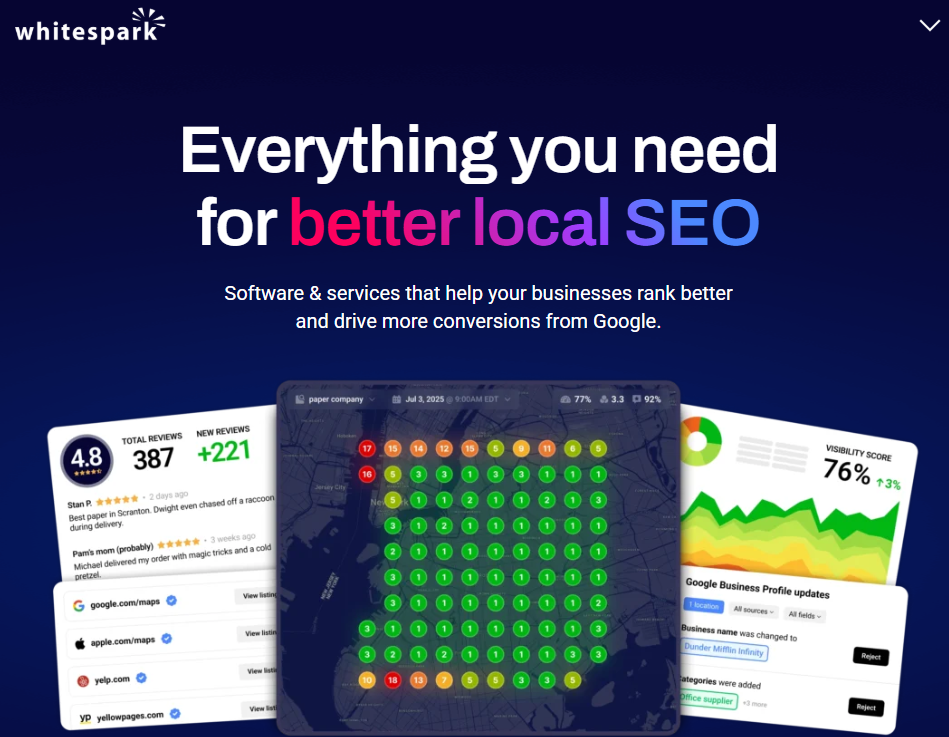 whitespark 1 TOP LOCAL SEO COMPANIES FOR EVENT PLANNERS