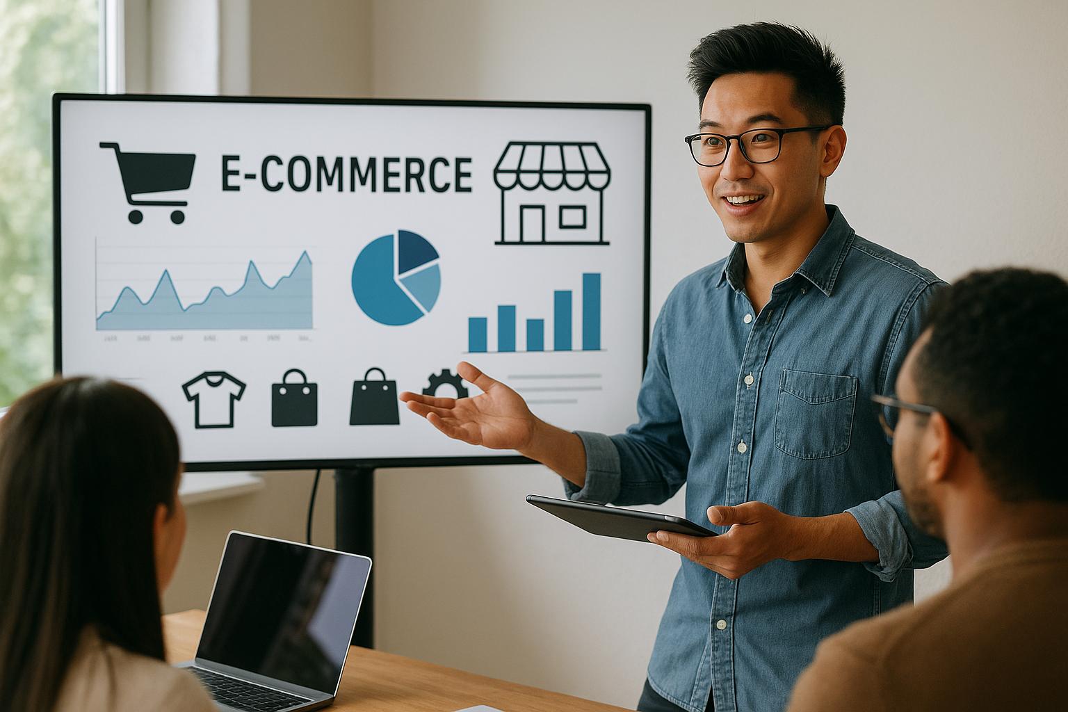 tech influencers teaching e-commerce platforms