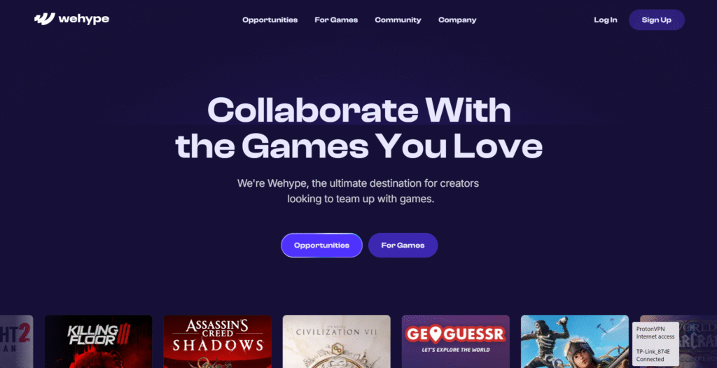 Screenshot 2025 10 07 121144 Top gaming influencer marketing companies