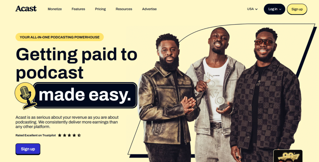 Screenshot 2025 10 07 184246 Best podcast host influencer marketing companies