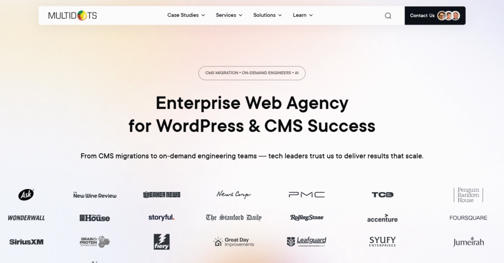 Screenshot 2025 10 14 004510 Top WordPress development companies