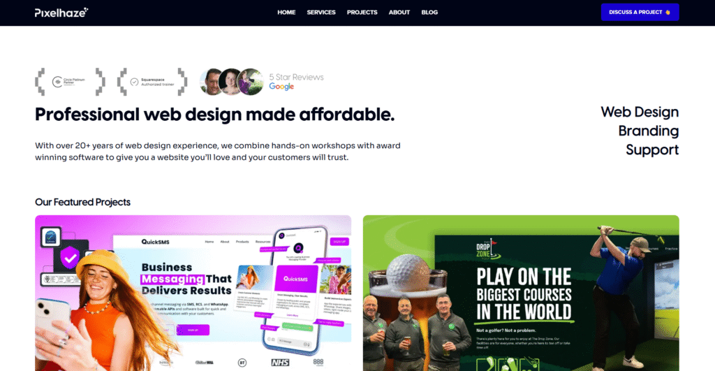 Screenshot 2025 10 14 173354 Best Squarespace development services
