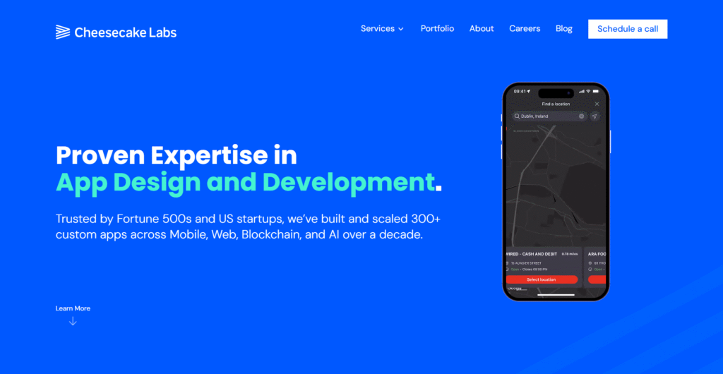 Screenshot 2025 10 15 214833 Best fintech website development agencies