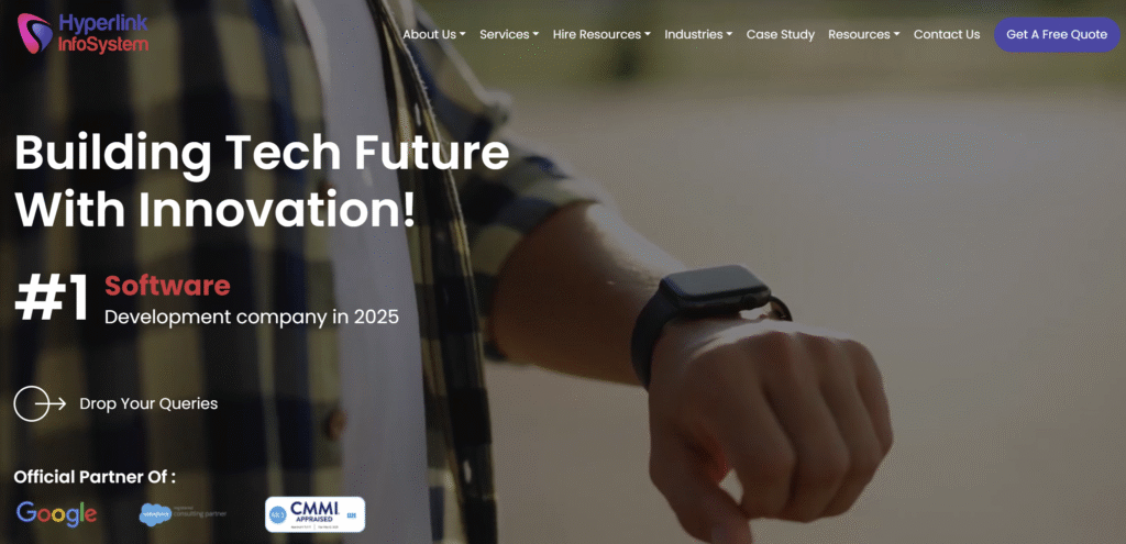 Screenshot 2025 10 17 214417 Top SaaS website development companies