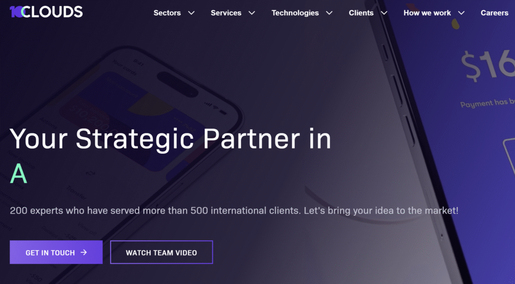Screenshot 2025 10 17 224314 Best fintech website development agencies