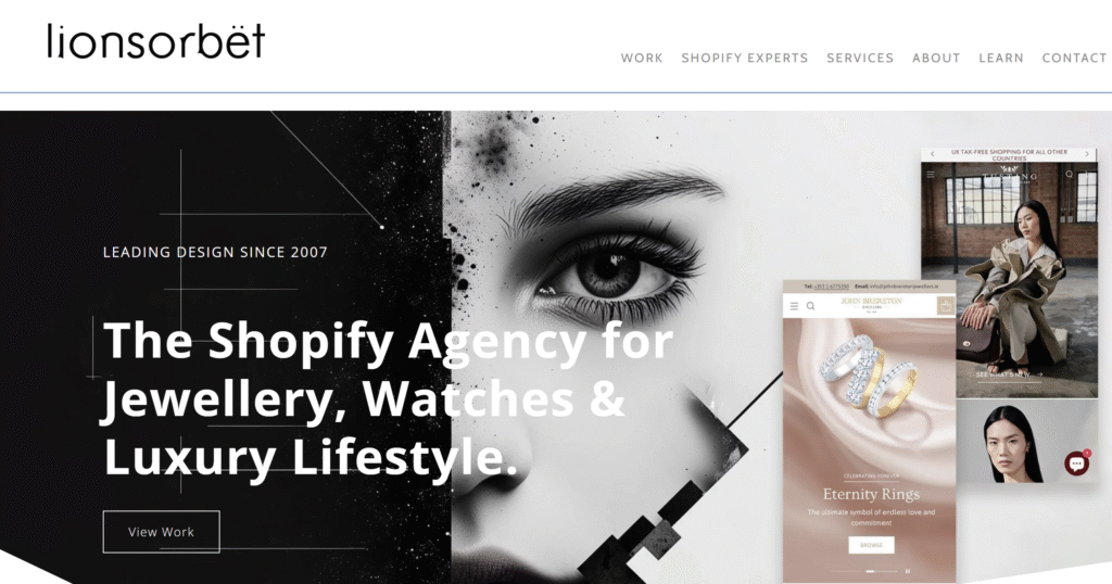 Screenshot 2025 10 18 212752 Top jewelry website development services