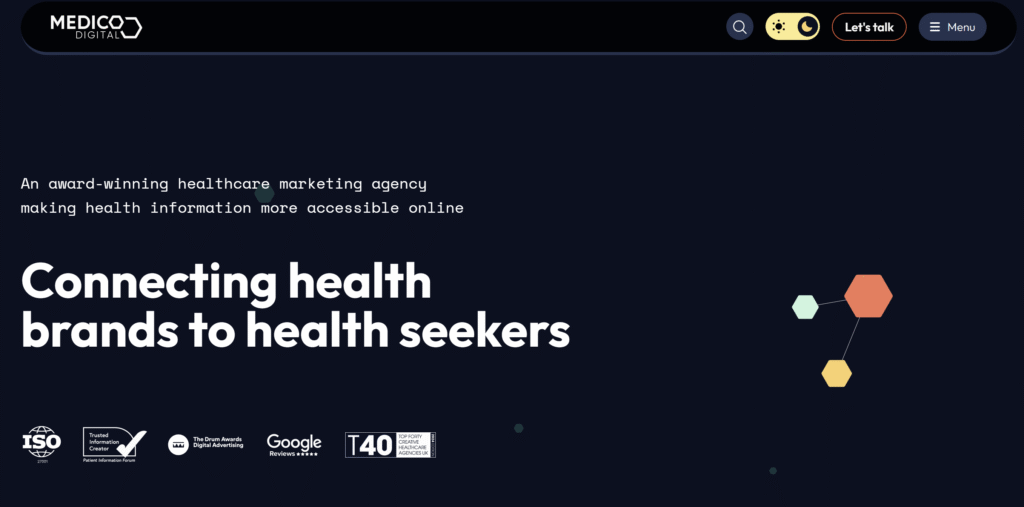 Screenshot 2025 10 20 191548 Medical practice website development companies