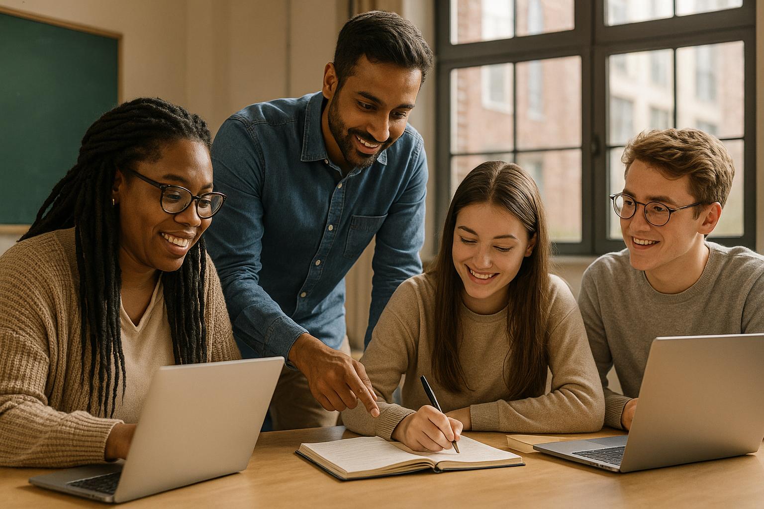 education influencers with collaborative learning
