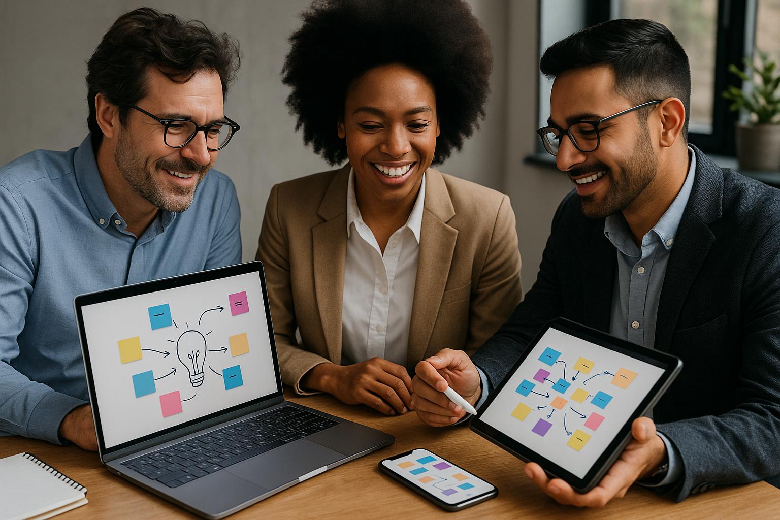 innovation influencers sharing collaboration tools