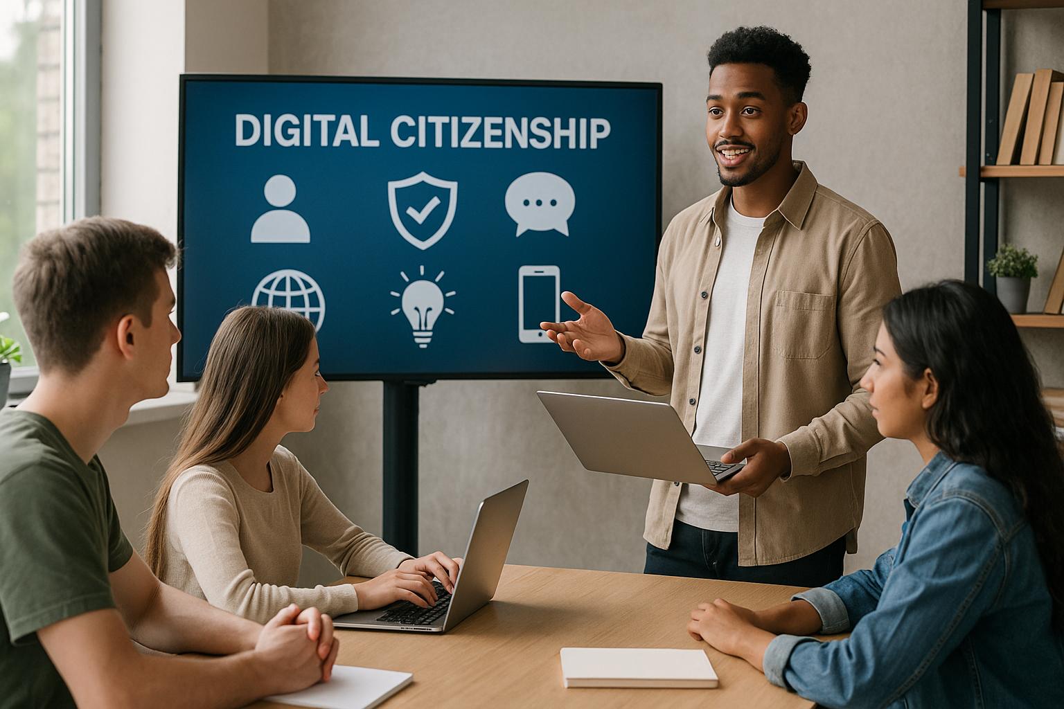 skill influencers teaching digital citizenship