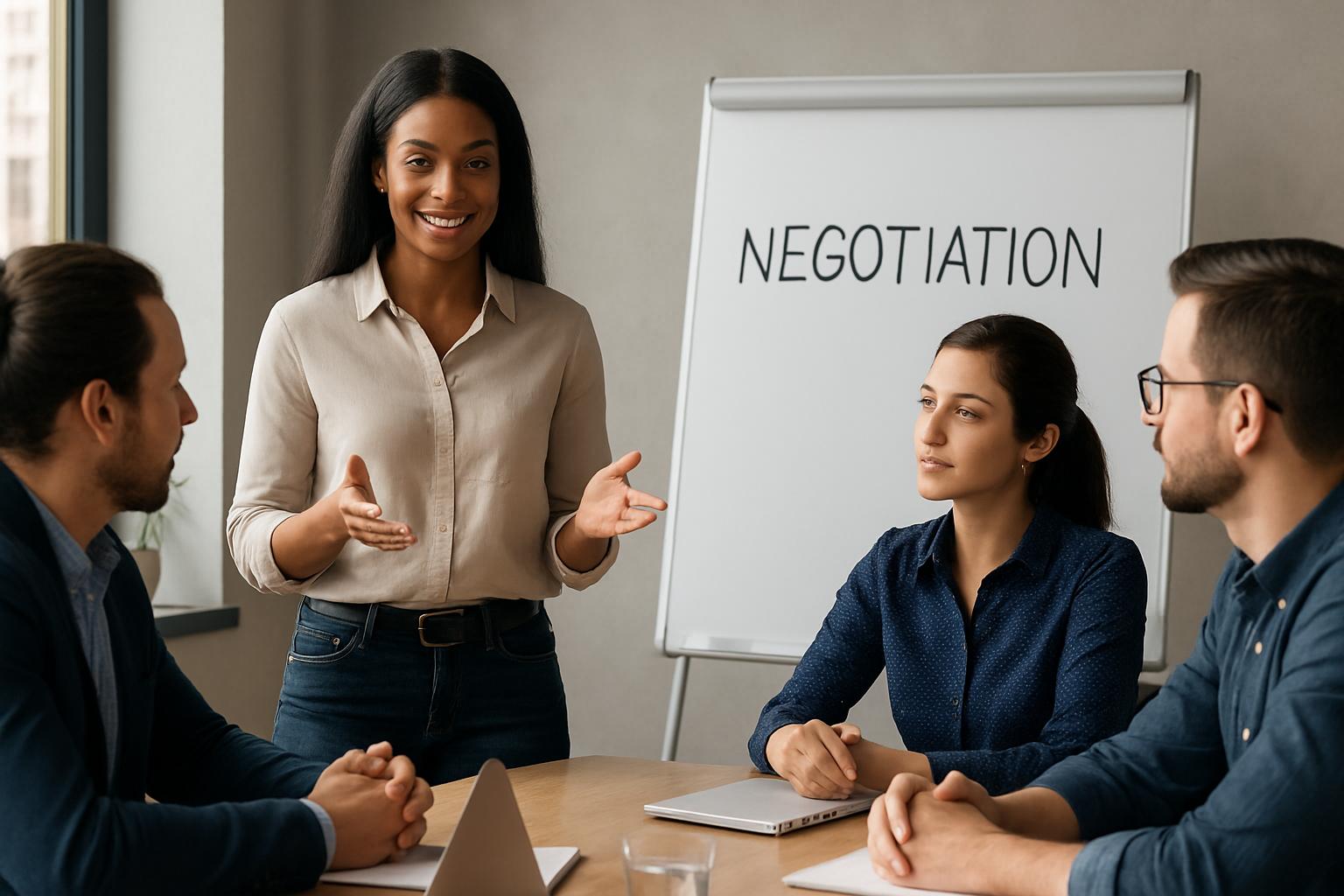 skill influencers teaching negotiation