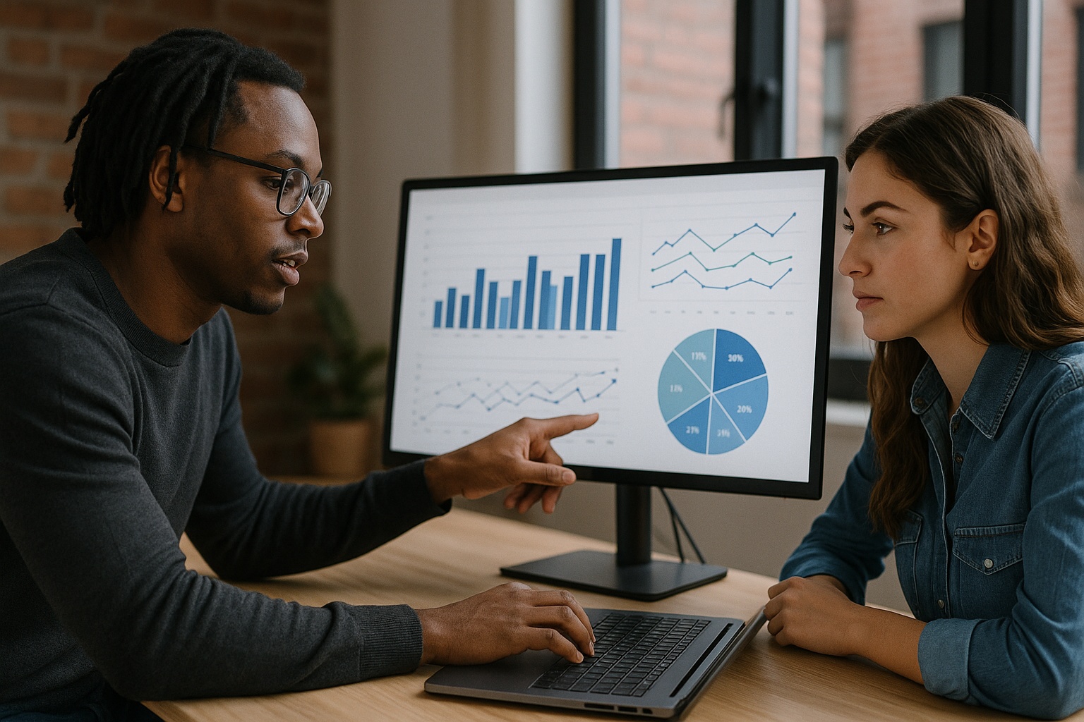 tech influencers teaching data analysis