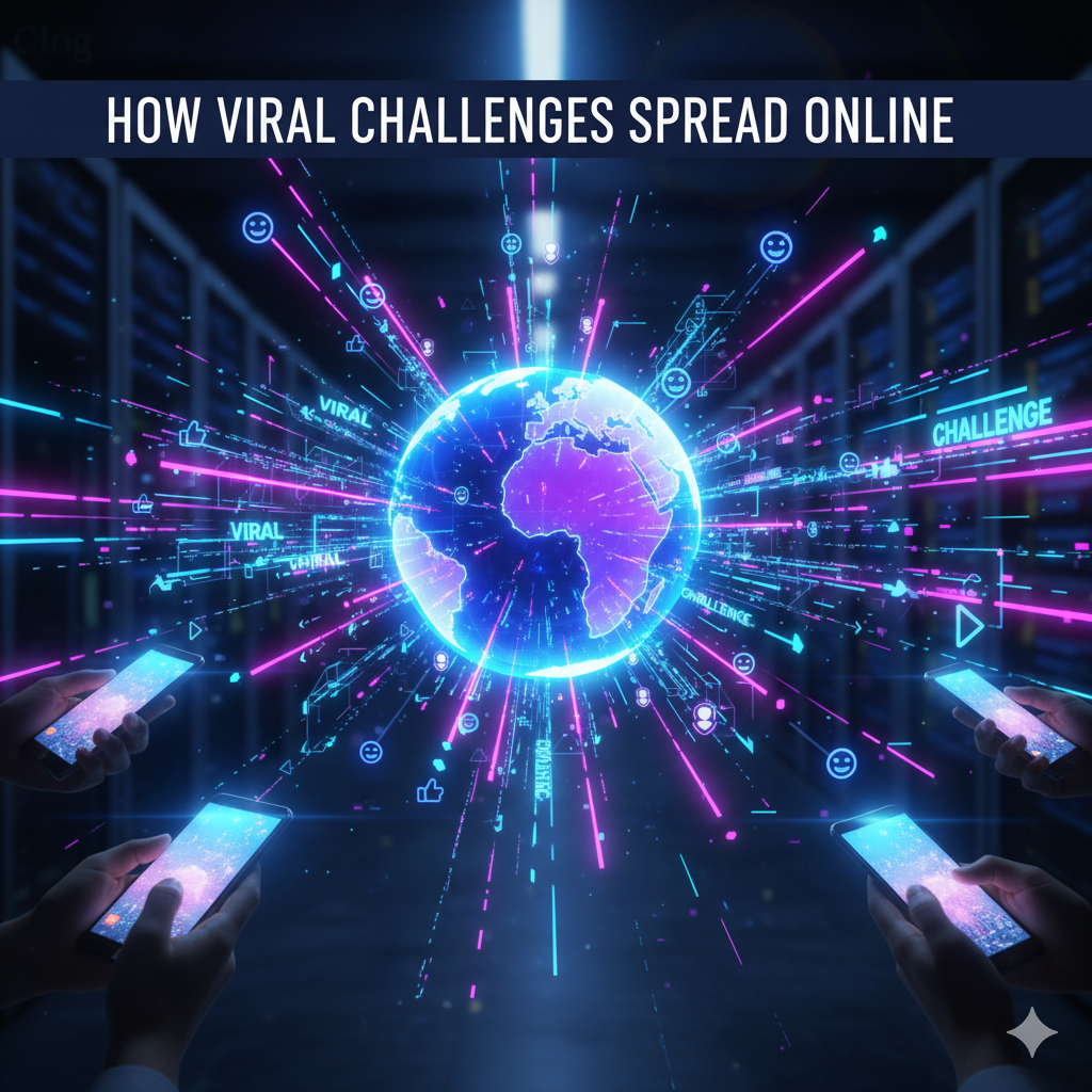 How Viral Challenges Spread Online