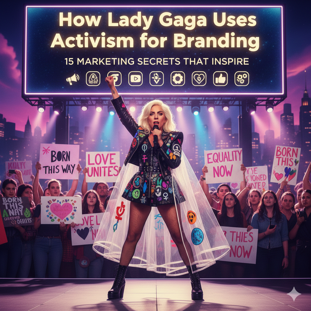 How Lady Gaga Uses Activism For Branding