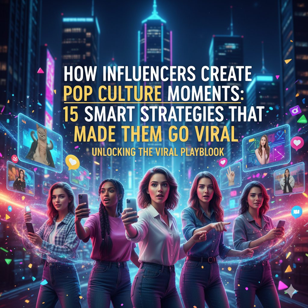 How Influencers Create Pop Culture Moments