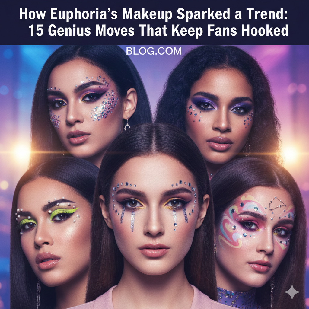 how euphoria's makeup sparked a trend