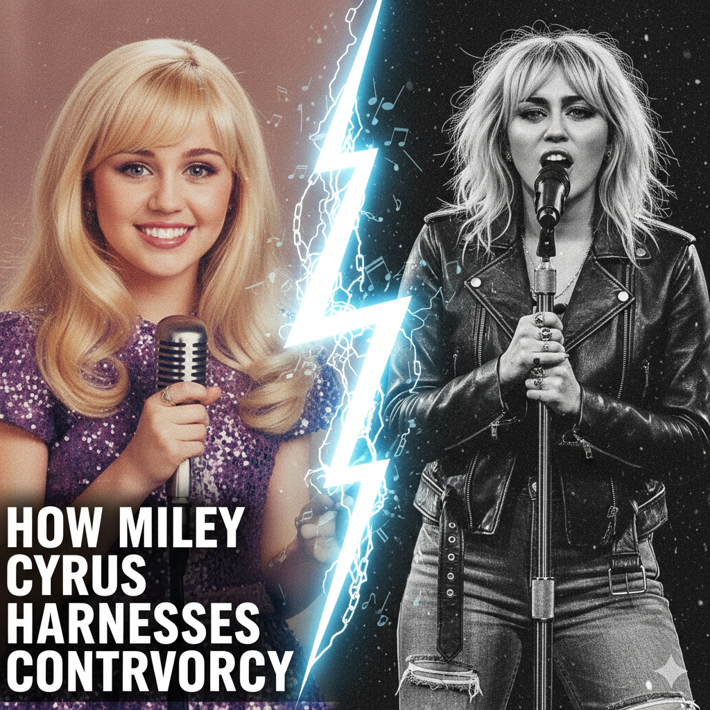 How Miley Cyrus Harnesses Controversy
