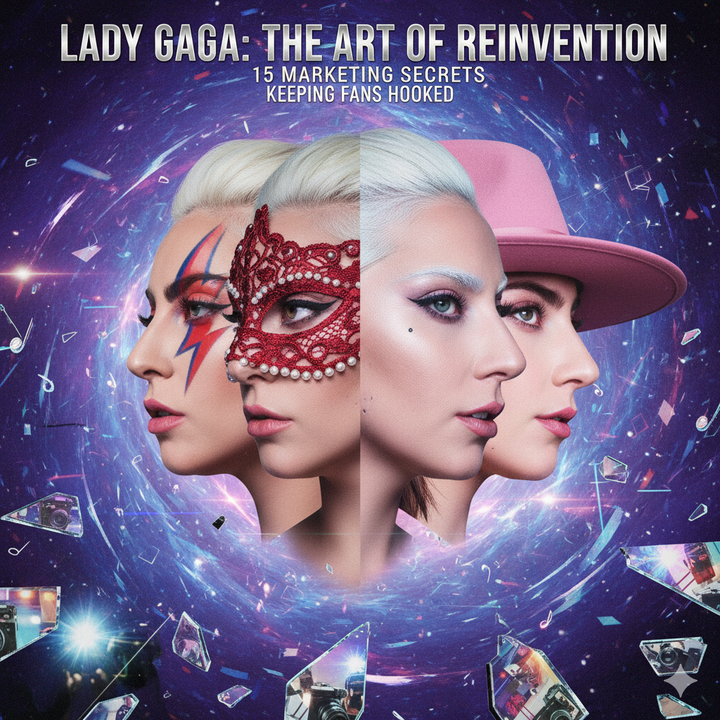 How Lady Gaga Markets Reinvention