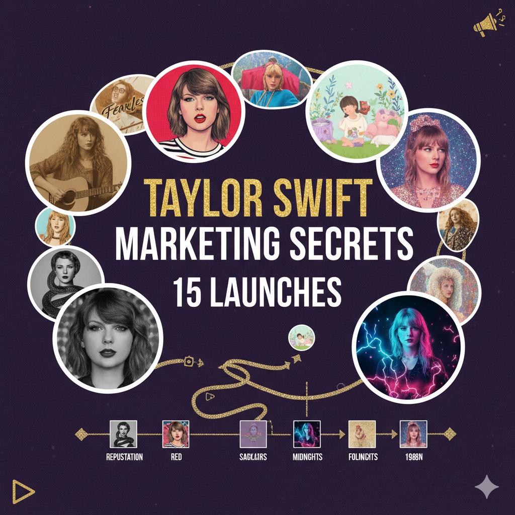 How Taylor Swift Markets Her Albums