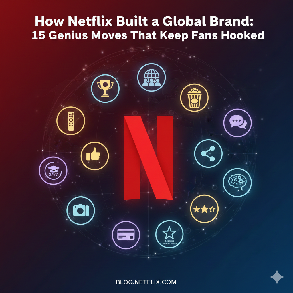 How Netflix Built A Global Brand