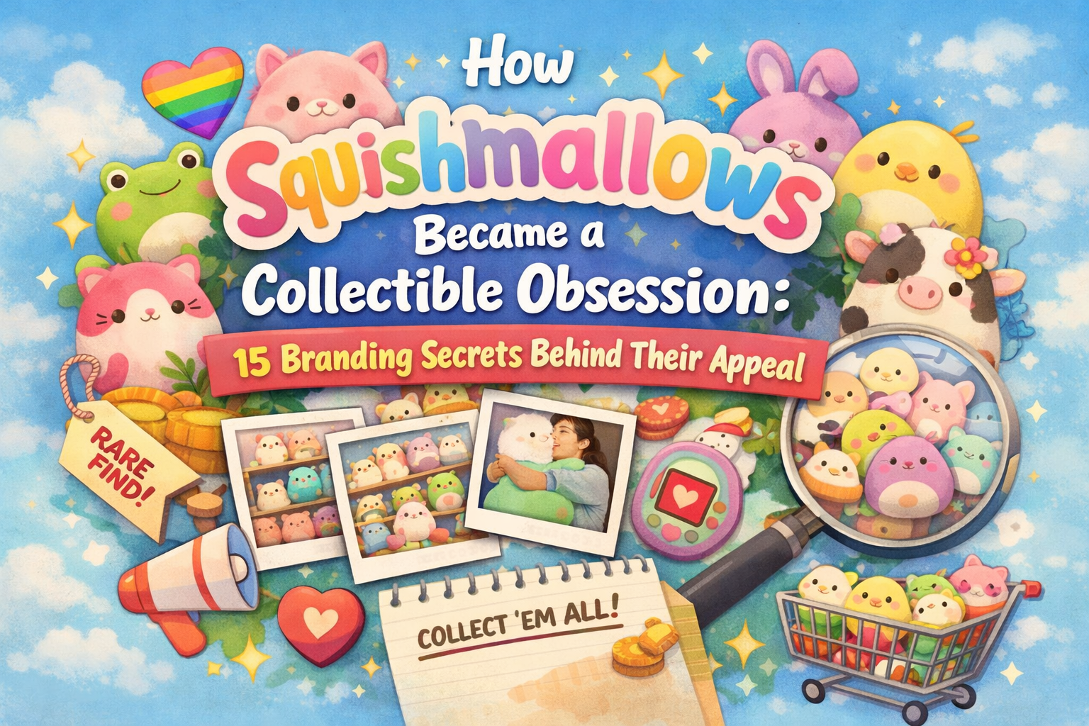 How Squishmallows Became a Collectible Obsession