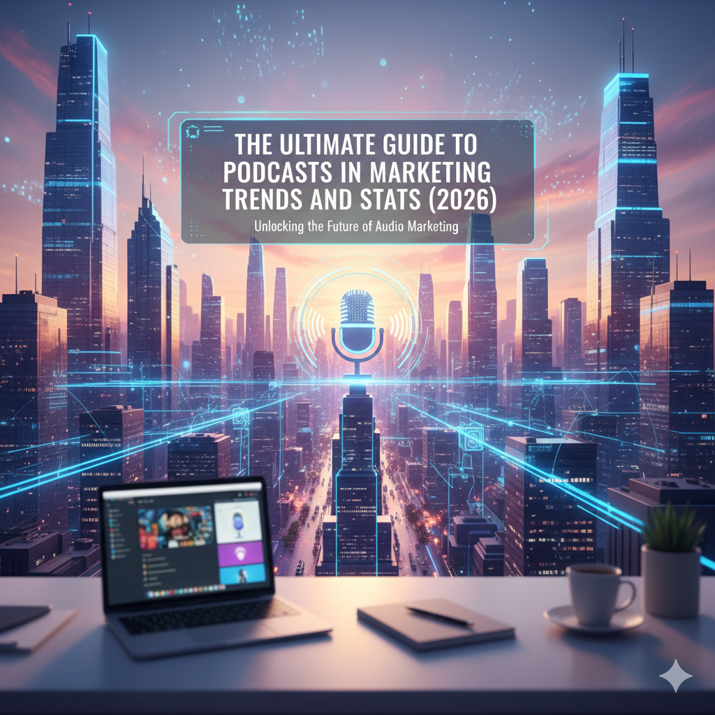 podcast in marketing trends and stats