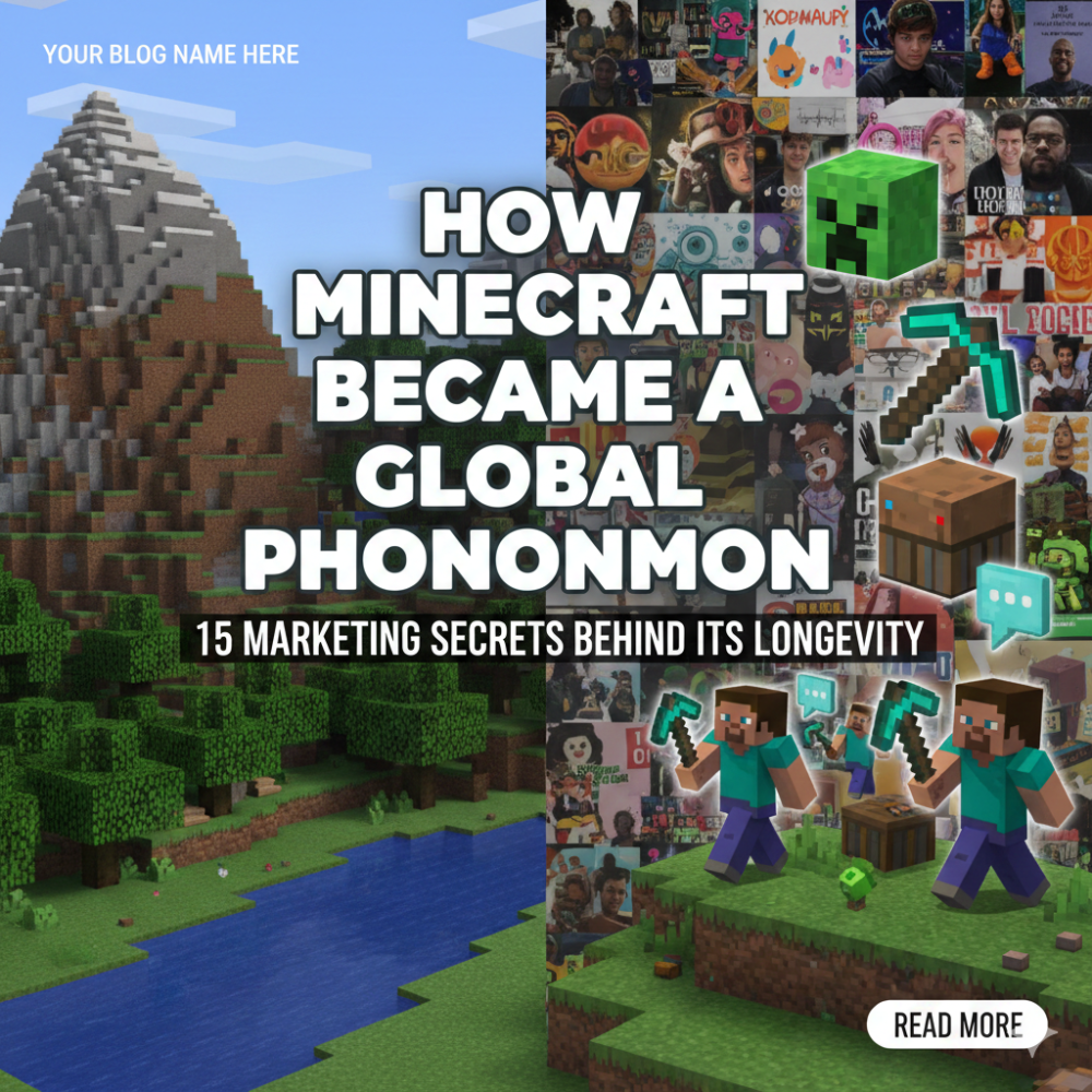 Minecraft Consumer How Minecraft Became A Global Phenomenon: 15 Marketing Secrets Behind ...