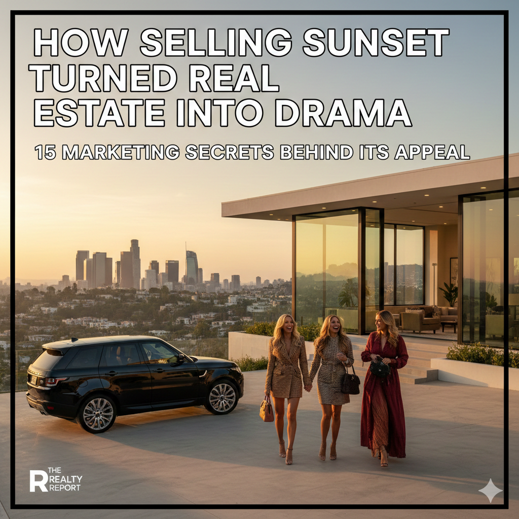 How Selling Sunset Turned Real Estate Into Drama